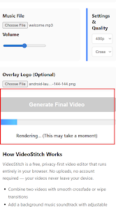 VideoStitch Screenshot3