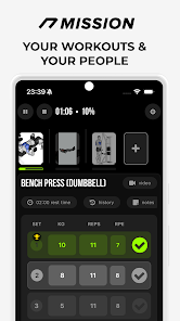 Mission: Workouts & People Screenshot1
