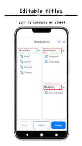 Shopping List - Simple Note Screenshot2