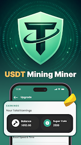 USDT Mining: Cloud Miner Pro Screenshot1