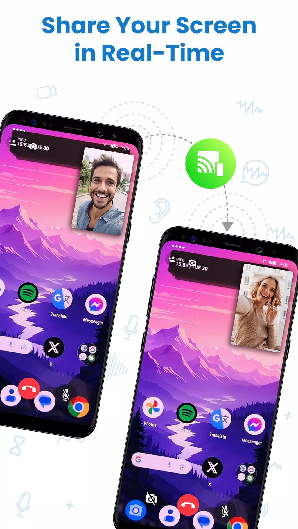 Facetime Android Video Call Screenshot6