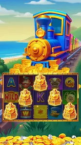 Golden Express Rush - Slot Win Screenshot1