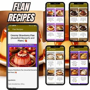 Flan Recipes Screenshot10