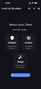 LevelUpSimulator Screenshot1
