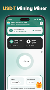 USDT Mining: Cloud Miner Pro Screenshot3