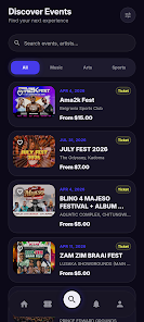 Ticketbay Events Screenshot2