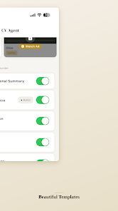 CV Agent - Resume & CV Builder Screenshot5