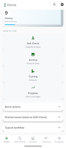 PosturalHealthMonitoring Screenshot1