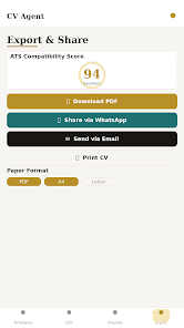 CV Agent - Resume & CV Builder Screenshot8