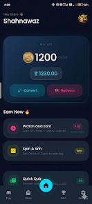 Cashenta - Rewards & Quizzes Screenshot1