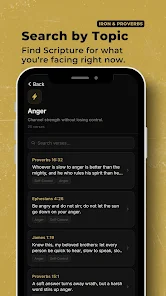 Iron & Proverbs: Bible for Men Screenshot3