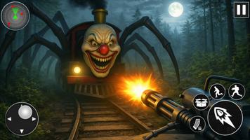 Choo Choo Spider Train Game 3D Screenshot2