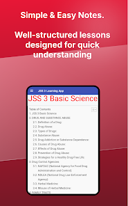 JSS 3 Learning App Screenshot6