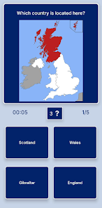 UK Map: Geography Quiz Screenshot1