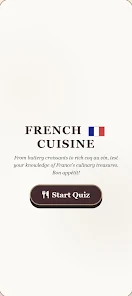 French Cuisine Quiz Screenshot1