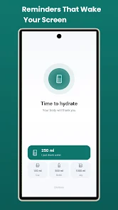 Drink Water Reminder: H2O Log Screenshot1