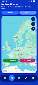 Travel Bullseye Places Log Screenshot5