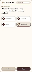 French Cuisine Quiz Screenshot3