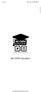 NU CGPA Calculator Screenshot1