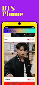 BTS Smartphone Simulator Screenshot1