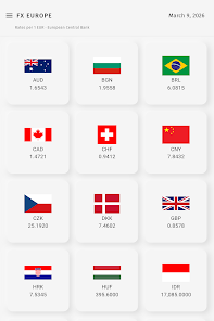 FX Europe — Currency Converter Screenshot5