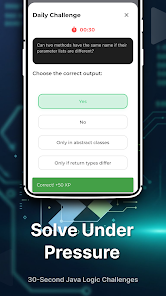 Learn Java: Coding Quiz Screenshot4