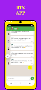 BTS Smartphone Simulator Screenshot4