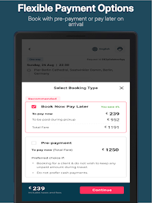 Rydeu Airport Transfers Screenshot12