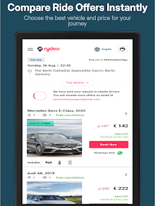 Rydeu Airport Transfers Screenshot11
