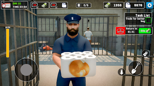 Prison Escape Sim Survival 3D Screenshot2