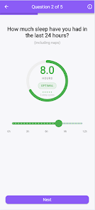 Zella Fatigue & Wellbeing Screenshot2