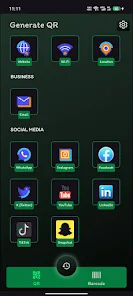 Qr and Barcode Generator Screenshot1