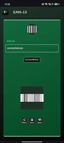 Qr and Barcode Generator Screenshot4
