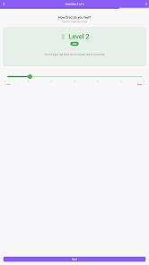 Zella Fatigue & Wellbeing Screenshot10