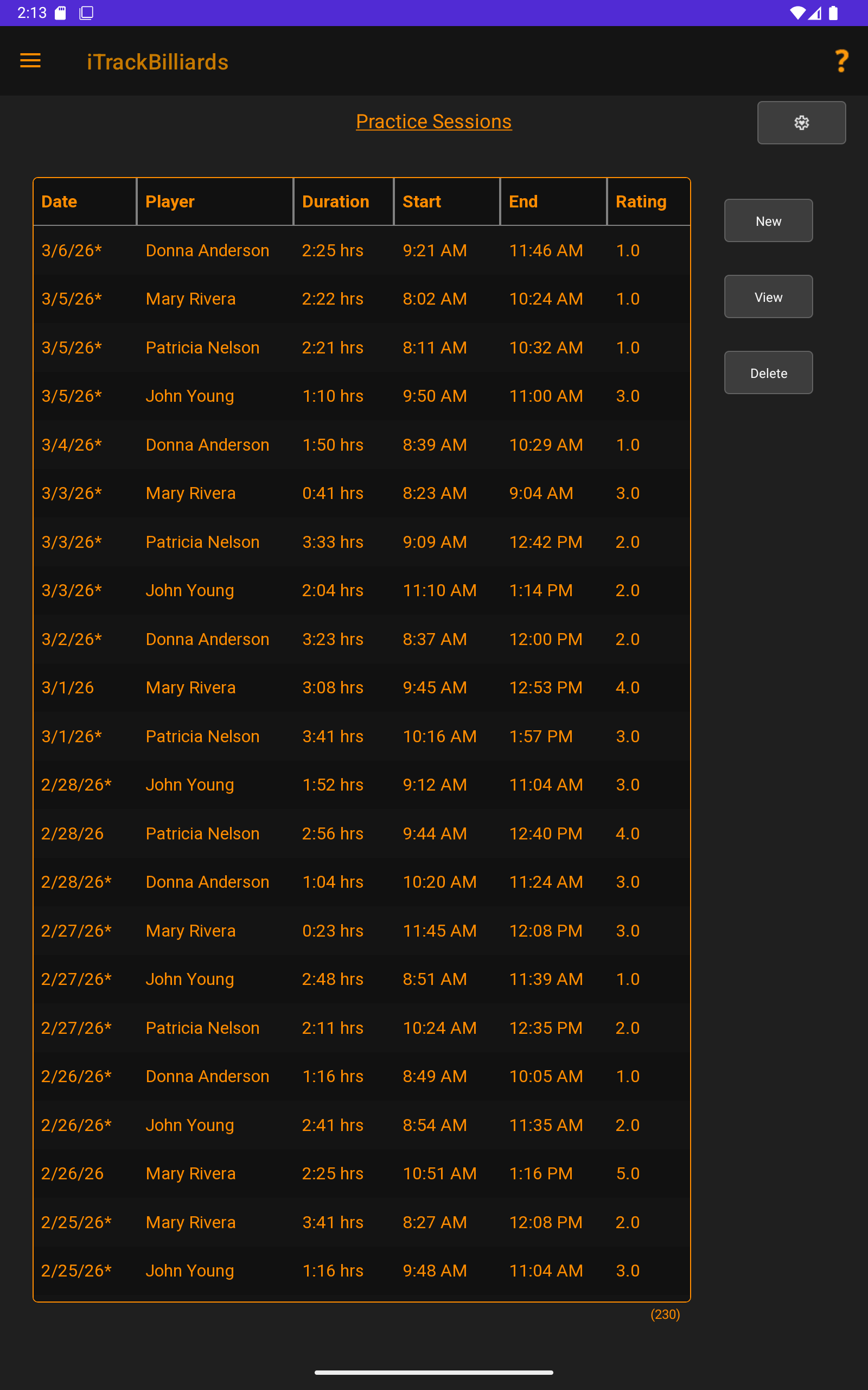 iTrackBilliards Screenshot9