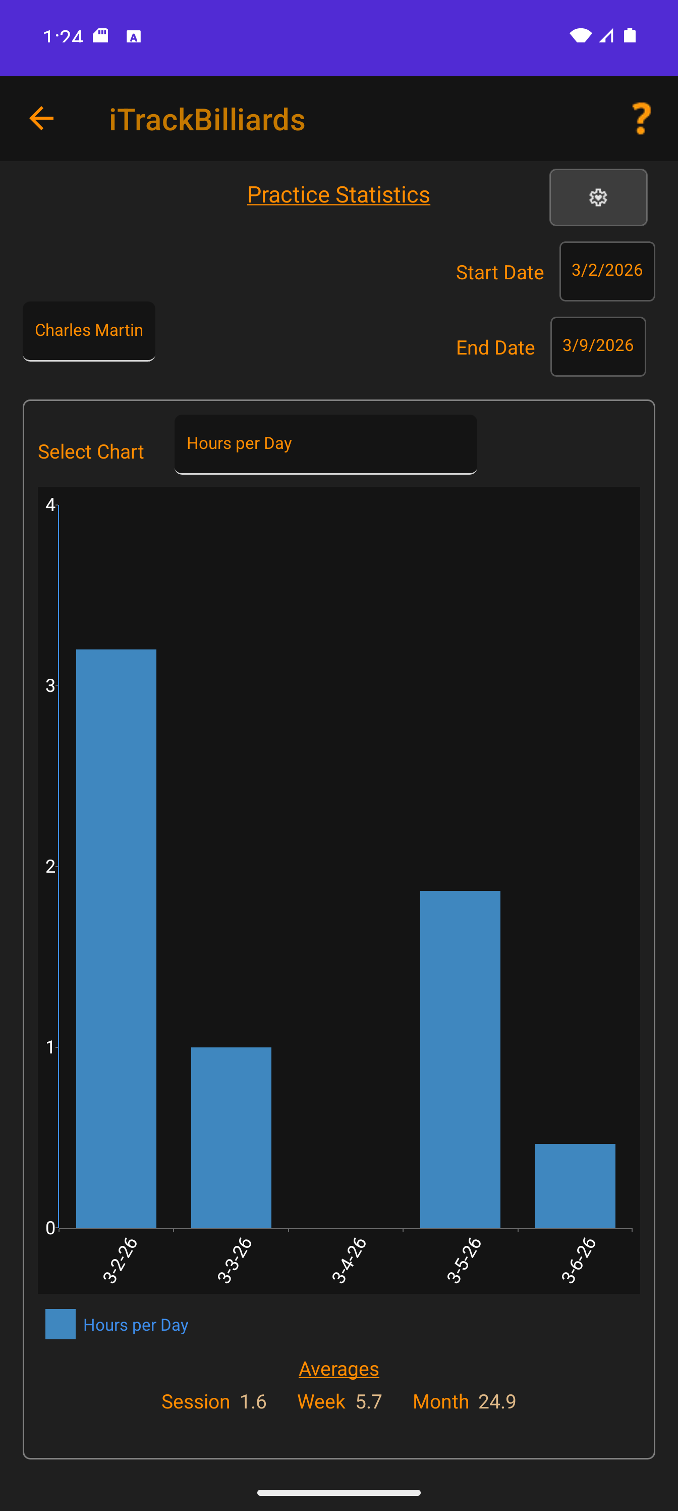 iTrackBilliards Screenshot4