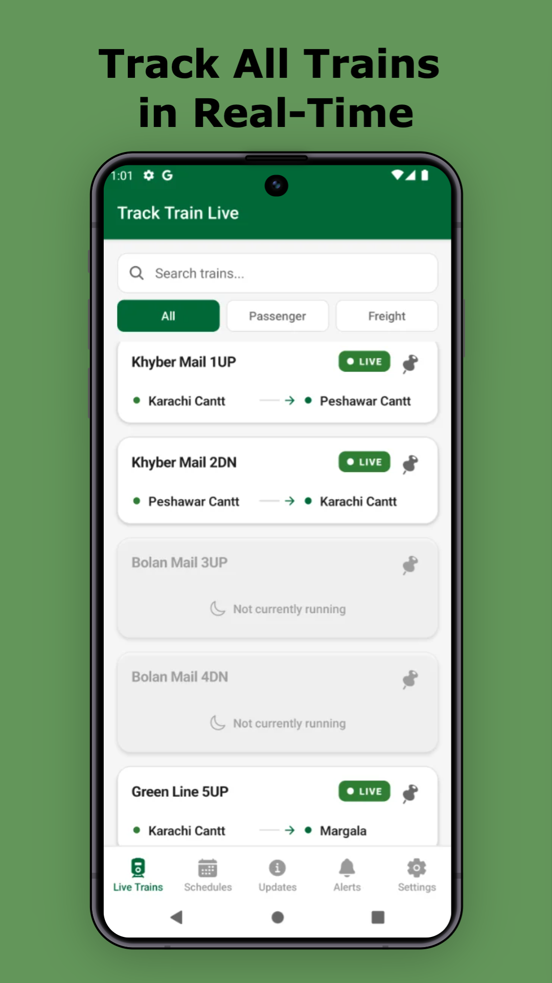 Track Train Live - Pakistan Screenshot3