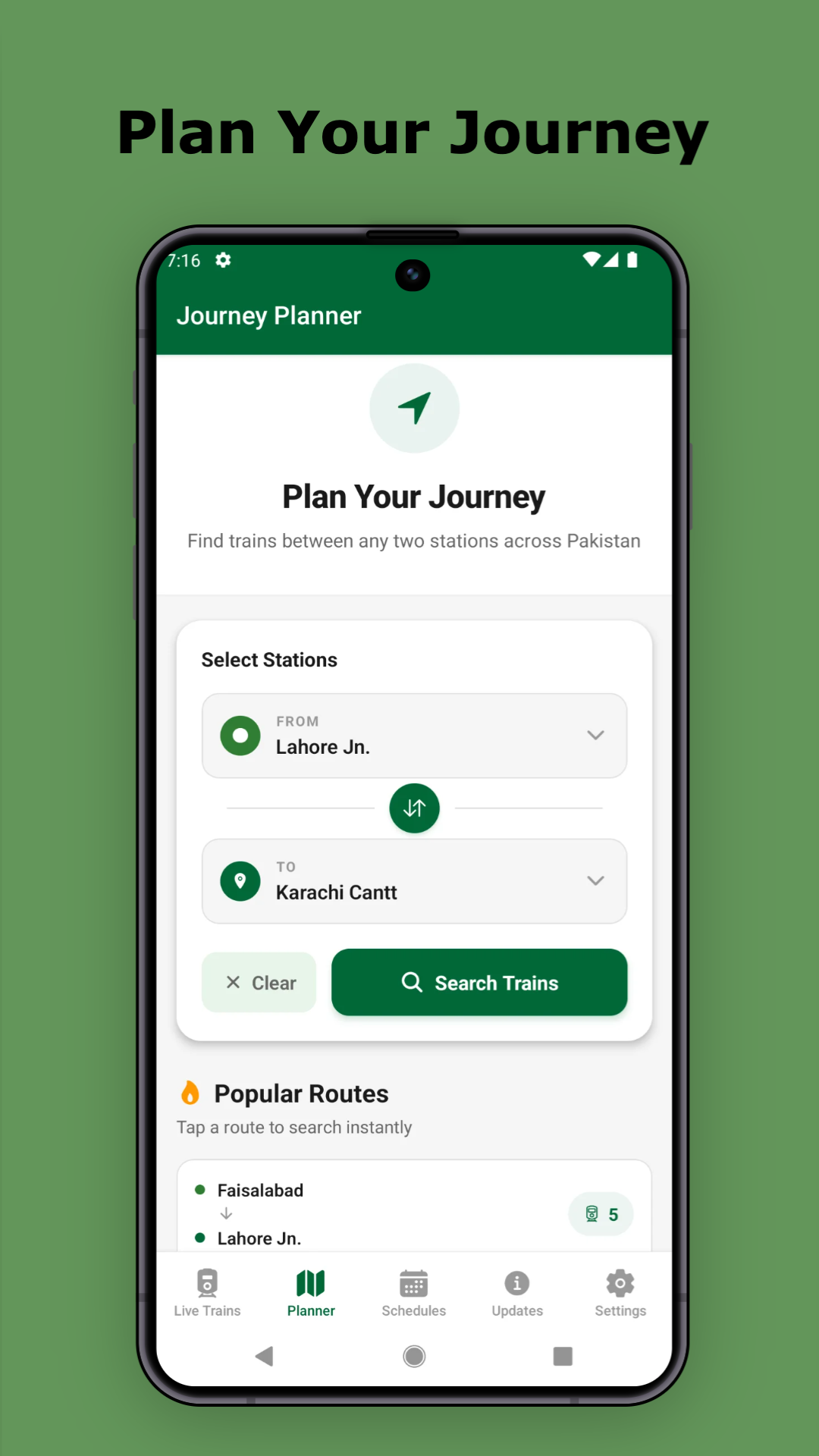 Track Train Live - Pakistan Screenshot5
