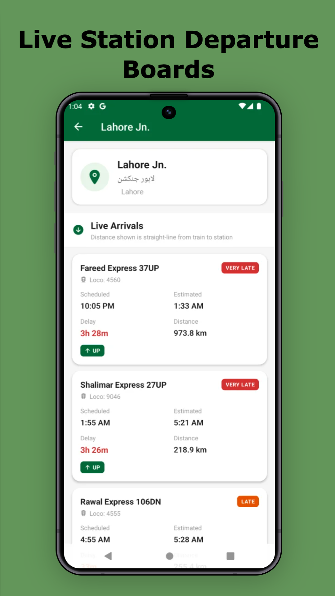 Track Train Live - Pakistan Screenshot7