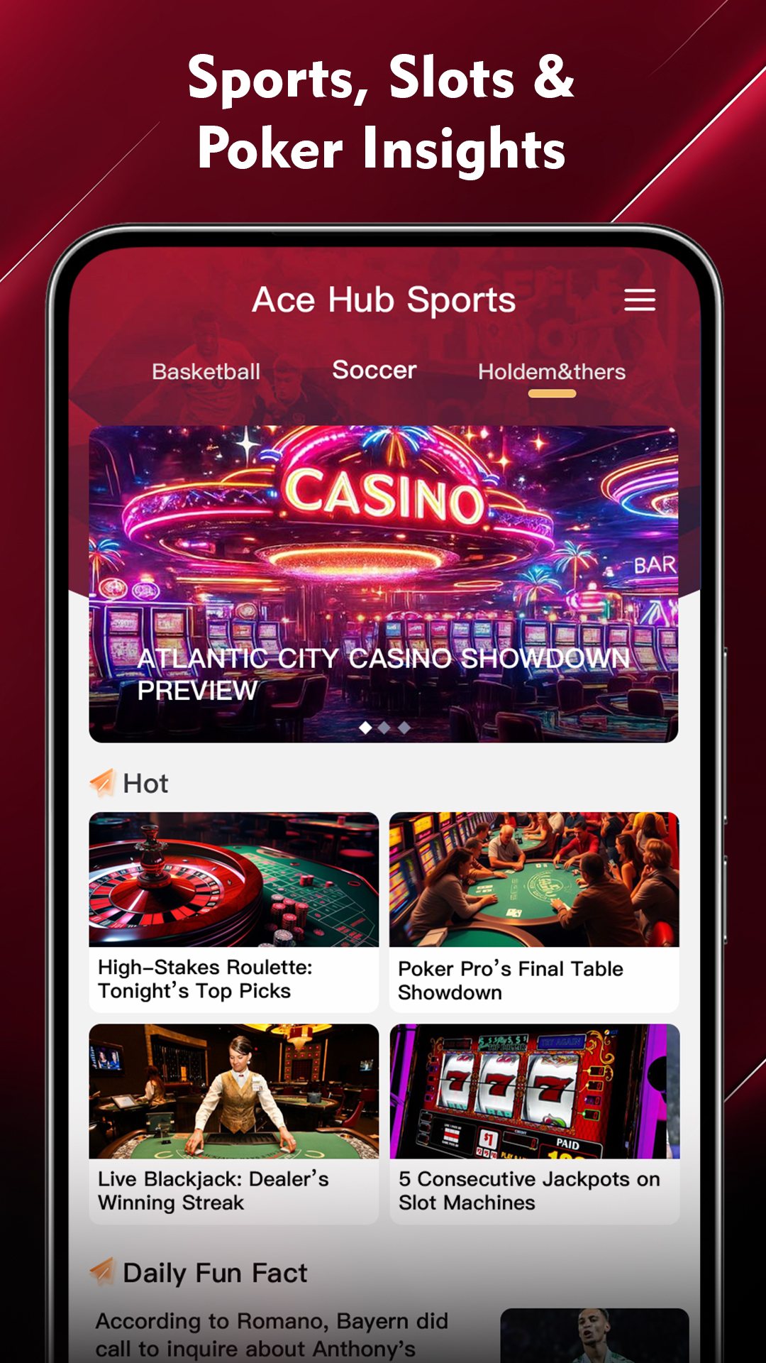 Ace Hub Sports Screenshot5