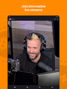 Bitcoin Mentor Orange Circle Screenshot7