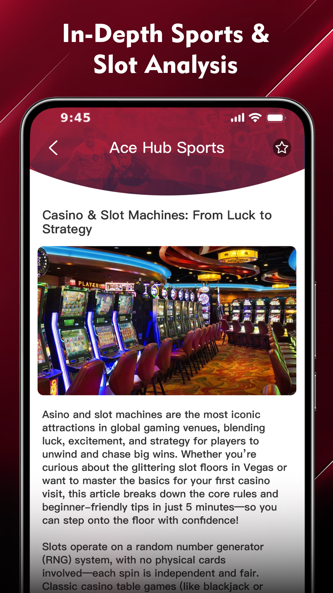 Ace Hub Sports Screenshot2