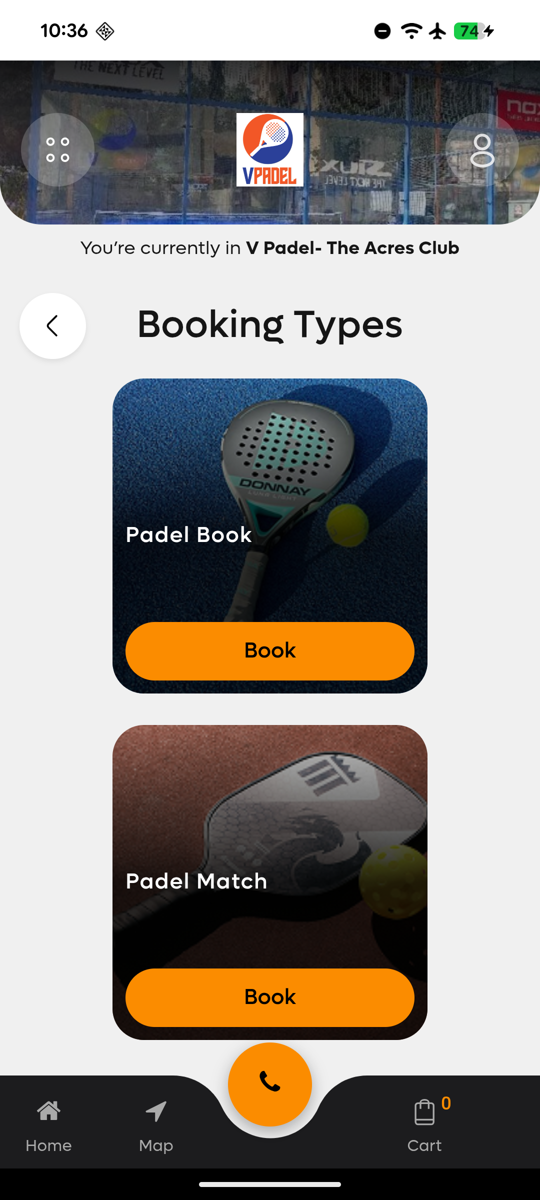 VPadel+ Screenshot1