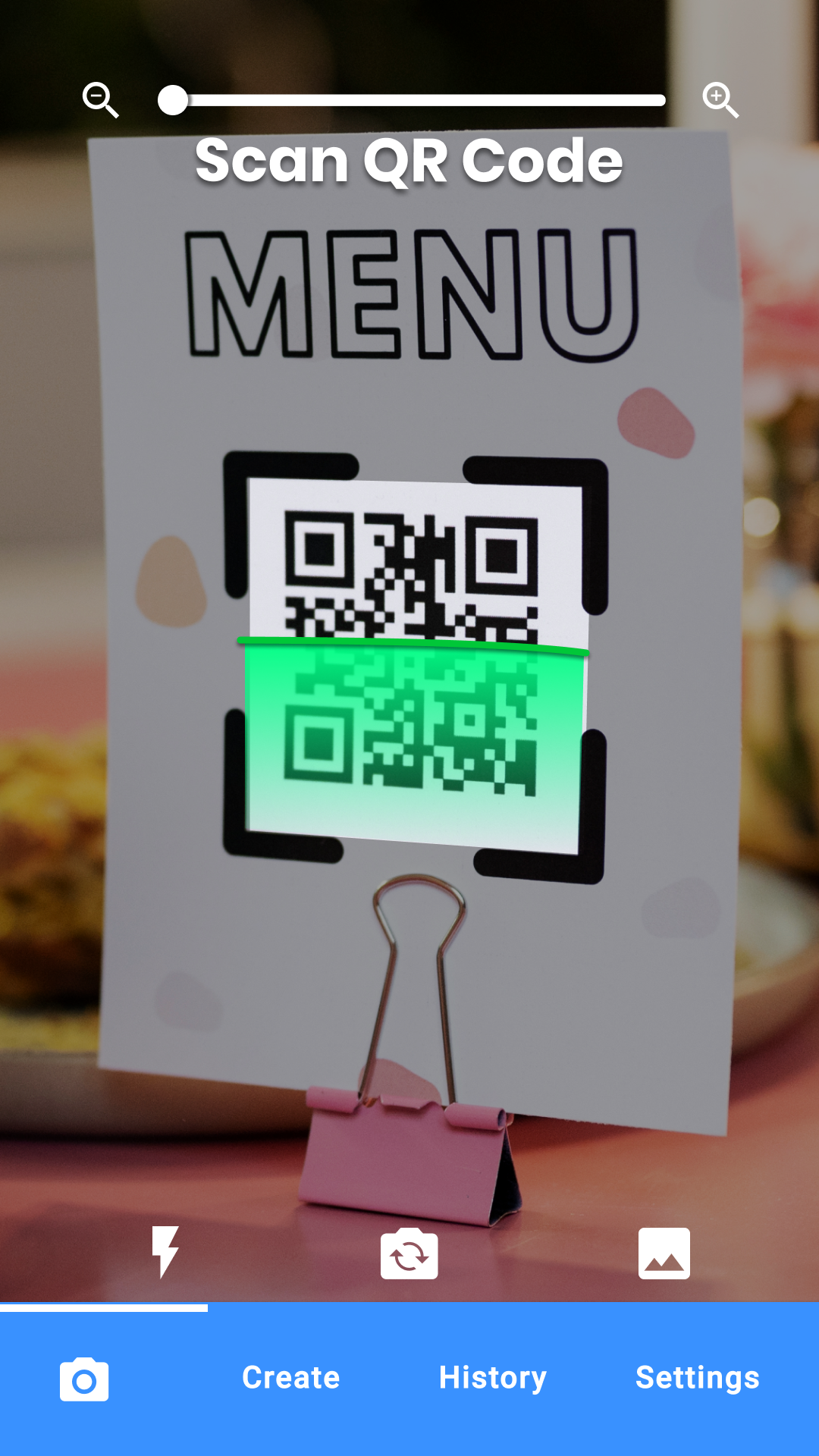 QR Code Generator & Scanner Screenshot1