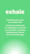 Exhale: Guided Breathwork Screenshot1