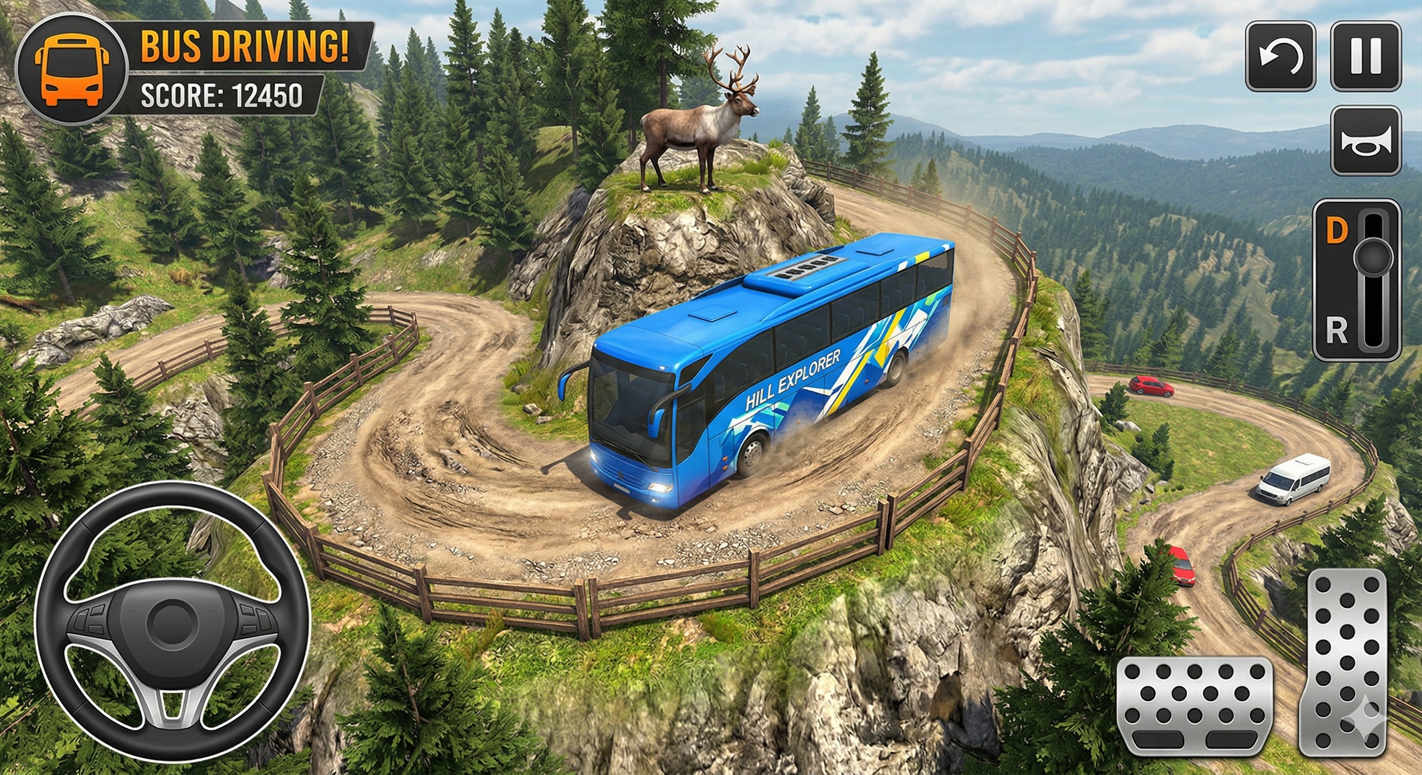 Bus Simulator: Coach Bus Games Screenshot3