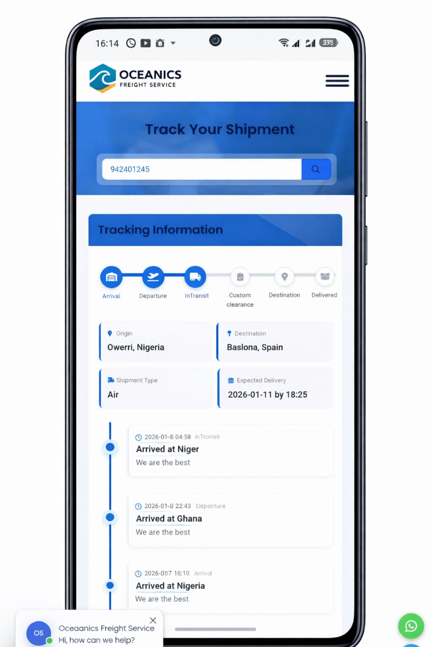 Oceanics Freight Screenshot4