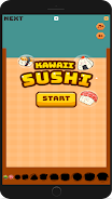 Kawaii Sushi : Drop & Merge Screenshot1