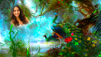 Peacock Photo Frames & Editor Screenshot6