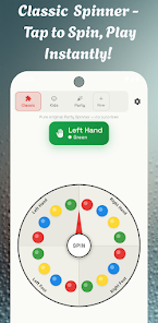 Party Mat Spinner Wheel Screenshot1